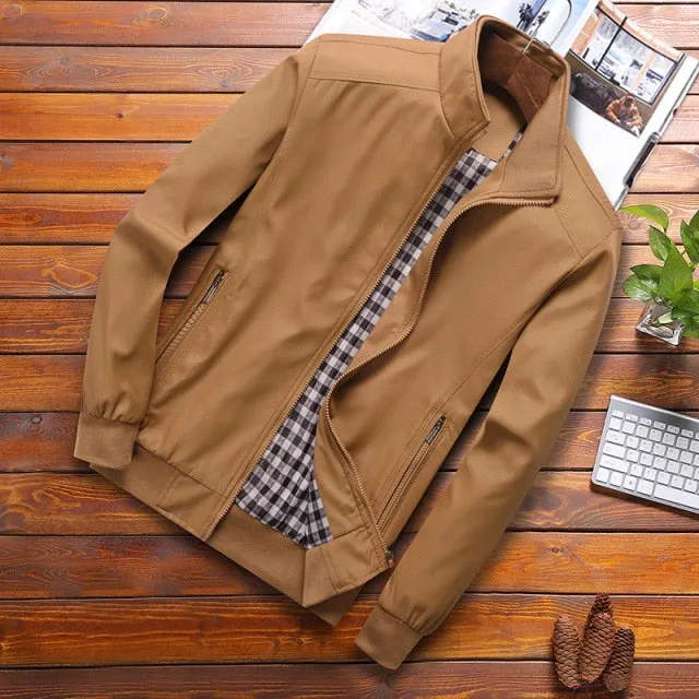 2021 Spring Autumn Casual Solid Fashion Slim Bomber Jacket Men Overcoat New Arrival Baseball Jackets Men's Jacket M-6XL Top | World Super Boutiques Female Sex Toys 2021 Spring Autumn Casual Solid Fashion Slim Bomber Jacket Men Overcoat New Arrival Baseball Jackets Men's Jacket M-6XL Top | World Super Boutiques Female Sex Toys