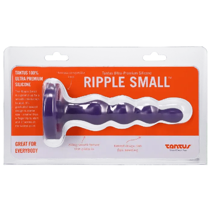 Anal Tantus Tantus Ripple Small Firm Plug Anal Beads