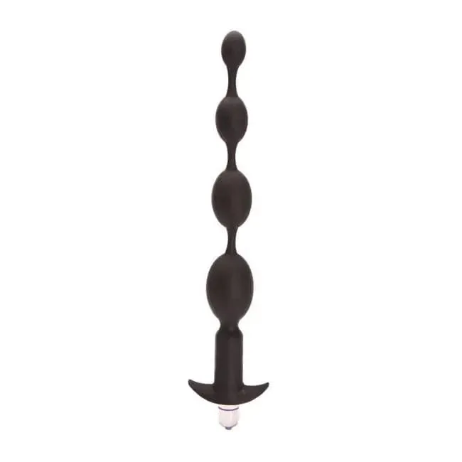 Anal Tantus Tantus Silicone Vibrating Progressive Anal Beads Black