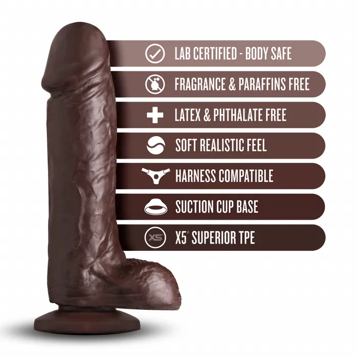 Blush Novelties Dildos | Loverboy - the Movie Star - Chocolate Blush Novelties Dildos | Loverboy - the Movie Star - Chocolate