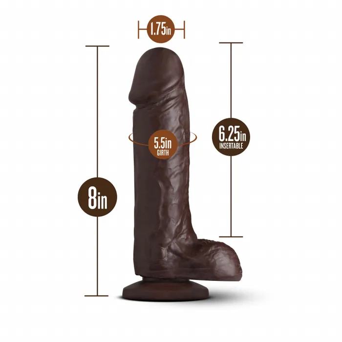 Blush Novelties Dildos | Loverboy - the Movie Star - Chocolate Blush Novelties Dildos | Loverboy - the Movie Star - Chocolate