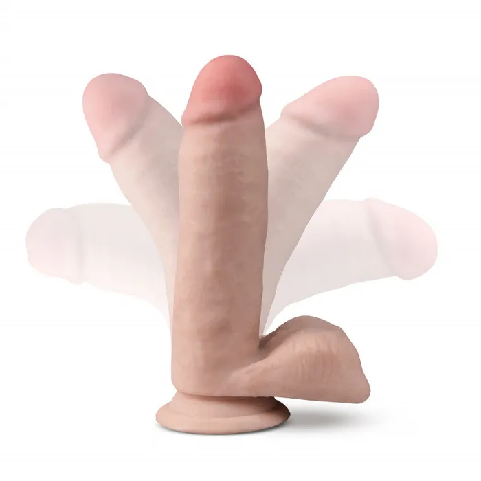 Blush Novelties Dr. Skin Plus - 7 Inch Posable With Balls - Vanilla | Dildos Blush Novelties Dr. Skin Plus - 7 Inch Posable With Balls - Vanilla | Dildos