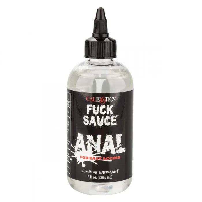 CalExotics Lubricants Sauce Anal Numbing Lubricant 8 Fl Oz