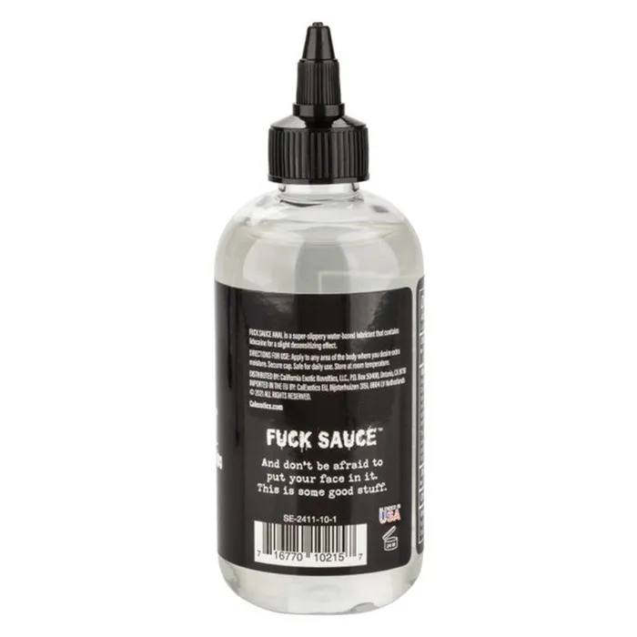 CalExotics Lubricants | Sauce Anal Numbing Lubricant - 8 Fl. Oz. CalExotics Lubricants | Sauce Anal Numbing Lubricant - 8 Fl. Oz.