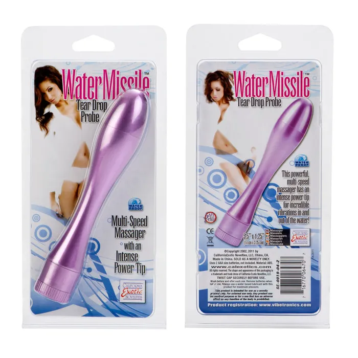 California Exotic Novelties Anal | Teardrop Probe Pink