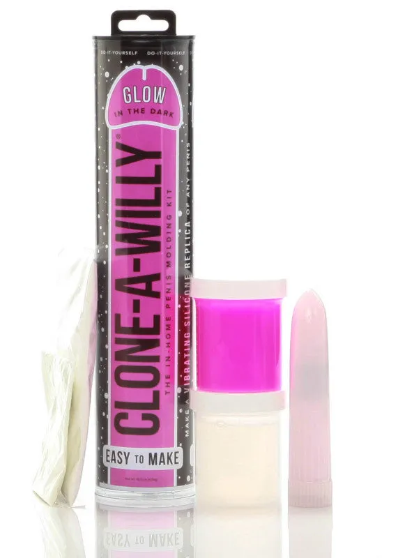 Clone-a-Willy Dildos | Clone-a-Willy Glow-in-the-Dark Kit - Pink Clone-a-Willy Dildos | Clone-a-Willy Glow-in-the-Dark Kit - Pink