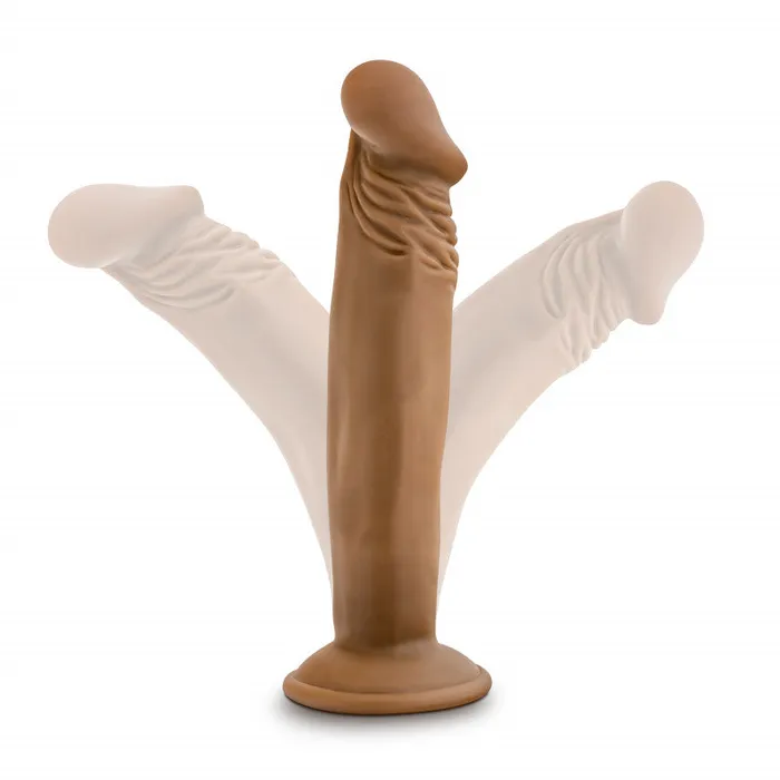 Dr. Skin  -  Dr. Small  -  6  Inch - Mocha | Blush Novelties Dildos