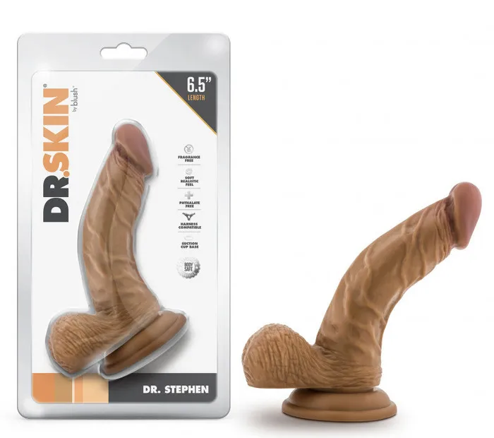Dr Skin Dr Stephen 65 Inch With Balls Tan Blush Dildos