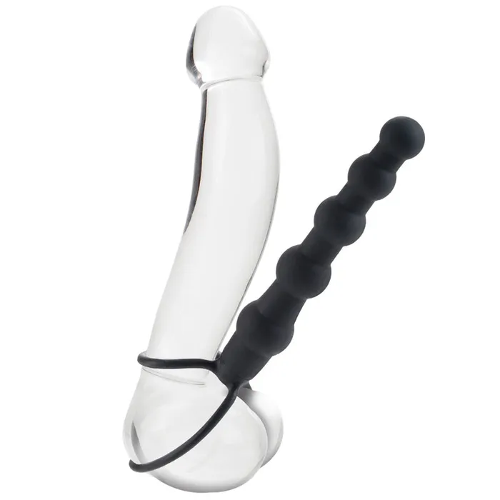 Love Rider Beaded Dual Black Penetrator California Exotic Anal