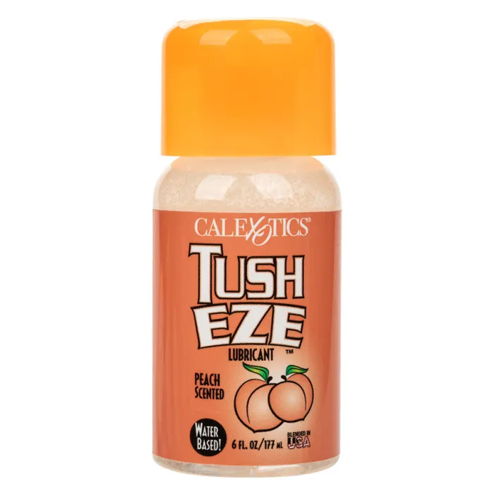 Lubricants CalExotics Tush Eze Lubricant Peach Scented 6 Oz177 ml
