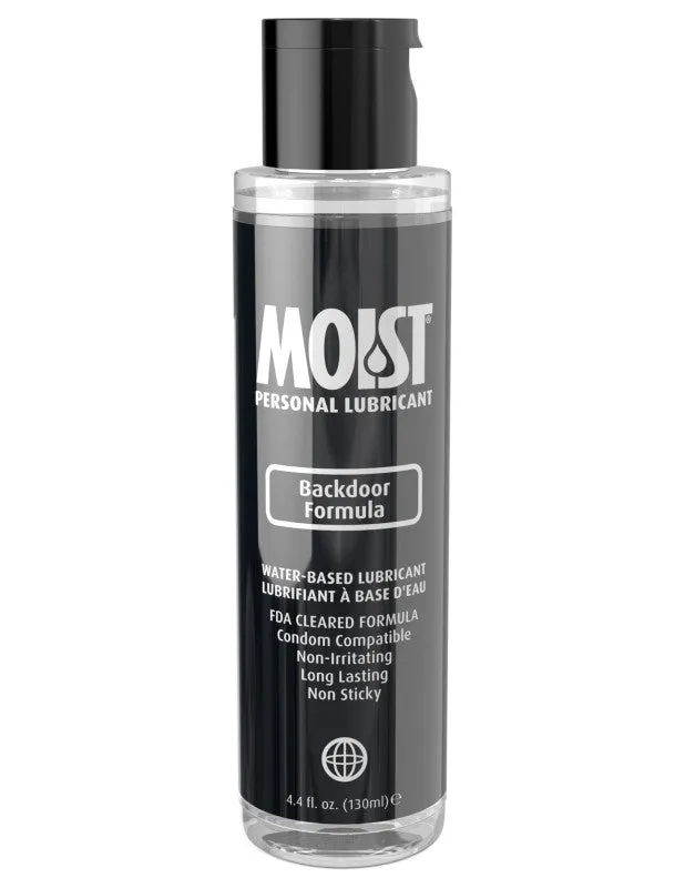 Lubricants Moist Personal Lubricant Backdoor Formula 44 Oz Pipedream