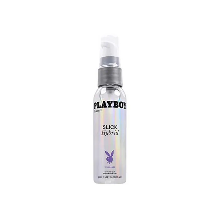 Lubricants Playboy Pleasure Slick Hybrid Lubricant 2 Oz Playboy