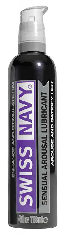 Lubricants Swiss Navy Sensual Arousal Lubricant 4 Oz MD Science Lab
