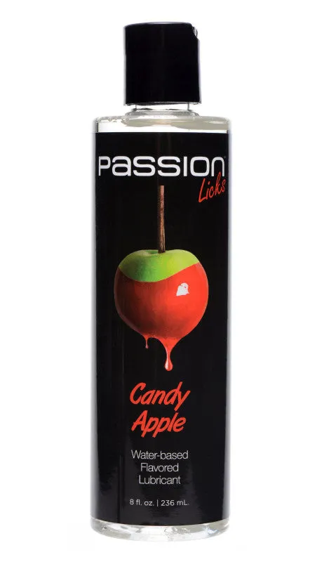 Lubricants XR Brands Passion Lubricant Passion Licks Candy Apple Water Based Flavored Lubricant 8 Fl Oz 236 ml Lubricants XR Brands Passion Lubricant Passion Licks Candy Apple Water Based Flavored Lubricant 8 Fl Oz 236 ml