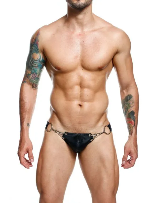 Male Basics Anal Male Basics Dngeon Snap Jockstrap Black Os hanging
