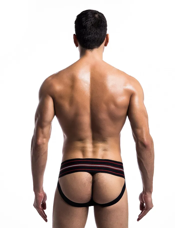 Mob Fetish Jockstrap Black Medium 3in Waistbandbulk Male Basics Anal