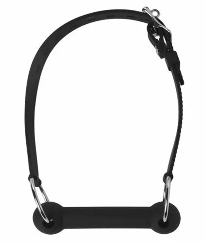 Mr. Ed Lockable Silicone Horse Bit Bag - Black | XR Brands Master Series Anal Mr. Ed Lockable Silicone Horse Bit Bag - Black | XR Brands Master Series Anal