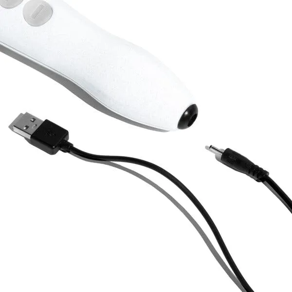 My Amazing Fantasy Doxy Die Cast Rechargeable - Stardust White | Female Sex Toys