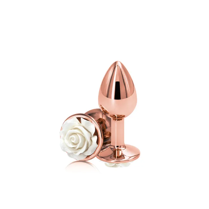 NS Novelties Anal Rear Assets Rose Small White