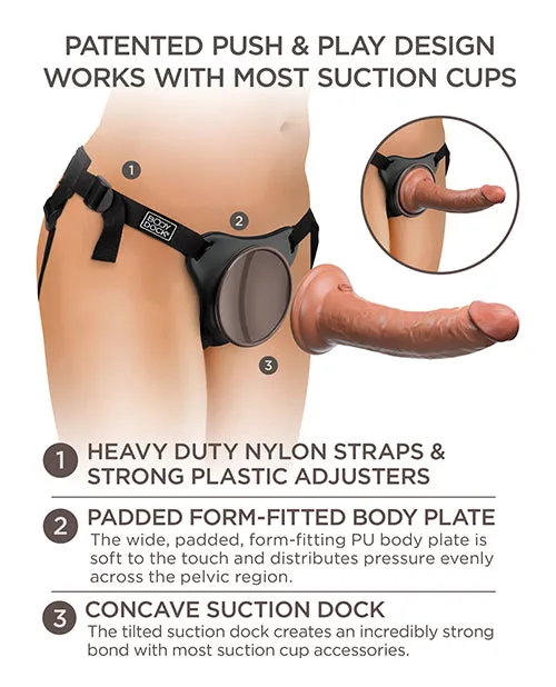 Pipedream Products Female Sex Toys | King Cock Elite Comfy Silicone Body Dock Kit Pipedream Products Female Sex Toys | King Cock Elite Comfy Silicone Body Dock Kit