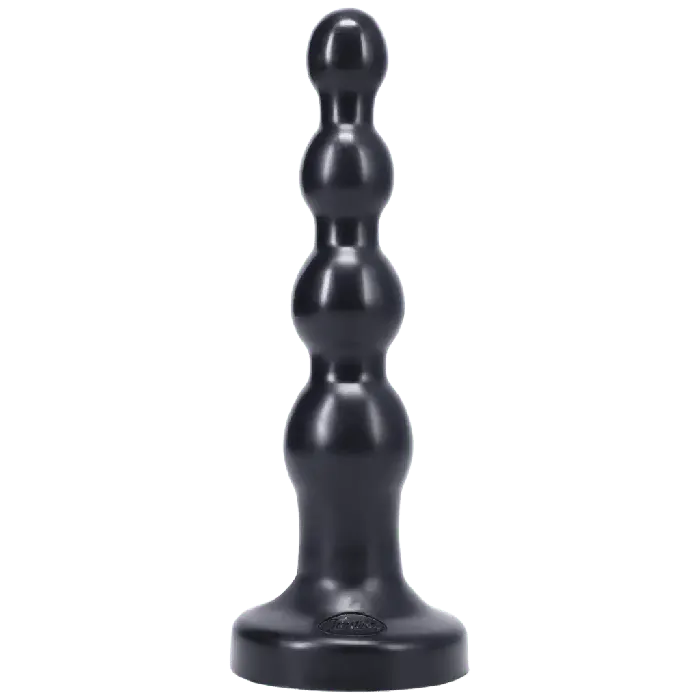 Tantus Silicone Large Ripple - Anal Butt Plug (Black) | Tantus Anal