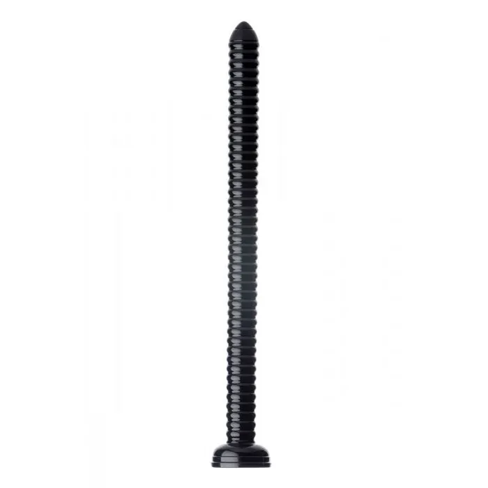 XR Brands Anal Hosed 19 Inch Ribbed Anal Snake Dildo